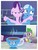 Size: 3106x4096 | Tagged: safe, edit, edited screencap, screencap, spike, starlight glimmer, trixie, dragon, pony, unicorn, all bottled up, g4, my little pony: friendship is magic, annoyed, cup, floppy ears, inanimate tf, teacup, transformation, trixie teacup, trixie's puppeteering