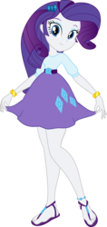 Size: 7000x14826 | Tagged: safe, artist:mikedugan, artist:twilirity, rarity, equestria girls, g4, absurd resolution, clothes, curtsey, cute, feet, female, legs, sandals, simple background, skirt, smiling, solo, transparent background, vector