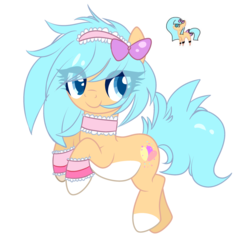 Size: 2850x2700 | Tagged: oc name needed, safe, artist:2pandita, artist:mint-light, oc, oc only, earth pony, pony, choker, female, high res, mare, simple background, solo, transparent background