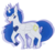 Size: 440x410 | Tagged: safe, artist:sunsetloverr, oc, oc:princess radiant eclipse, oc:radiant eclipse, alicorn, pony, blue mane, cloven hooves, eyes closed, female, futurehooves, horn, long mane, long tail, mare, next gen:futurehooves, offspring, parent:pipsqueak, parent:princess luna, parents:lunapip, pixel art, tongue out, wings