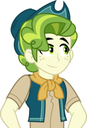 Size: 2721x4000 | Tagged: safe, artist:orin331, pistachio, equestria girls, g4, my little pony best gift ever, clothes, equestria girls-ified, freckles, male, simple background, solo, transparent background, vector