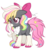 Size: 1172x1220 | Tagged: safe, artist:mintoria, oc, oc only, oc:wishing star, earth pony, pony, bow, chest fluff, female, hair bow, mare, simple background, solo, transparent background