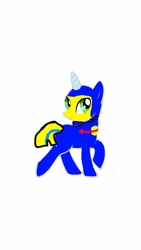 Size: 720x1280 | Tagged: safe, artist:pengoothetimelord, pony, benny, lego, ponified, simple background, solo, the lego movie, white background