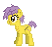Size: 106x96 | Tagged: safe, artist:wolvan, derpibooru exclusive, oc, oc:line art, earth pony, pony, animated, female, idle animation, mare, pixel art, solo