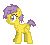 Size: 106x96 | Tagged: safe, artist:wolvan, derpibooru exclusive, oc, oc:line art, earth pony, pony, animated, female, idle animation, mare, pixel art, solo