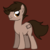 Size: 1080x1080 | Tagged: safe, artist:showtimeandcoal, oc, oc only, oc:bit flip, earth pony, pony, digital art, male, ponysona, simple background, solo, stallion