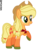 Size: 1348x1804 | Tagged: safe, artist:x-dainichi-x, applejack, earth pony, pony, g4, female, freckles, mare, simple background, solo, transparent background