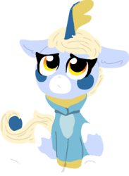Size: 474x648 | Tagged: safe, artist:nootaz, oc, oc:nootaz, pony, sobble, clothes, cosplay, costume, pokemon sword and shield, pokémon, simple background, solo, transparent background