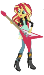 Size: 1218x2048 | Tagged: safe, editor:php77, sunset shimmer, equestria girls, g4, female, solo