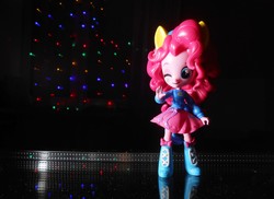 Size: 4485x3266 | Tagged: safe, artist:7yashka7, pinkie pie, equestria girls, g4, clothes, doll, equestria girls minis, eqventures of the minis, female, figurine, skirt, solo, toy