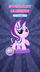 Size: 720x1280 | Tagged: safe, starlight glimmer, pony, unicorn, g4, cute, female, glimmerbetes, looking at you, mare, pocket ponies, raised hoof