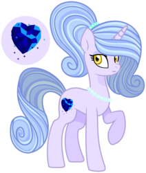 Size: 2991x3522 | Tagged: safe, artist:pastelnightangel, oc, oc only, oc:blu crystal susan, pony, unicorn, base used, female, high res, mare, offspring, parent:fancypants, parent:rarity, parents:raripants, simple background, solo, transparent background, white outline