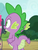 Size: 422x551 | Tagged: safe, screencap, spike, dragon, a flurry of emotions, g4, claws, cropped, male, tail