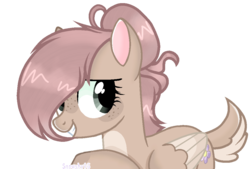 Size: 1040x702 | Tagged: safe, artist:snowshy16, oc, oc only, pegasus, pony, deer tail, female, mare, simple background, solo, transparent background