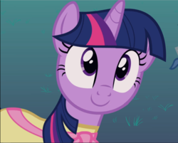 Size: 1170x940 | Tagged: safe, screencap, twilight sparkle, pony, unicorn, g4, sweet and elite, birthday dress, clothes, cropped, cute, dress, female, smiling, solo, twiabetes, unicorn twilight