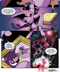 Size: 778x927 | Tagged: safe, artist:andypriceart, idw, twilight sparkle, alicorn, pony, g4, spoiler:comic, spoiler:comic75, possessed, twilight sparkle (alicorn)