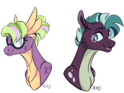 Size: 2732x2048 | Tagged: safe, artist:ask-y, oc, oc only, oc:amber, oc:asher, dracony, hybrid, female, high res, interspecies offspring, male, offspring, parent:scootaloo, parent:spike, parents:scootaspike, siblings, simple background, transparent background
