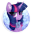 Size: 2100x2150 | Tagged: dead source, safe, artist:vird-gi, twilight sparkle, pony, g4, bow, bowtie, bust, chest fluff, cute, ear fluff, female, high res, looking at you, mare, portrait, smiling, solo