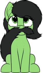 Size: 2286x3871 | Tagged: safe, artist:smoldix, oc, oc only, oc:filly anon, earth pony, pony, adoranon, chest fluff, cute, ear fluff, female, filly, looking at you, simple background, sitting, solo, tail in mouth, tail mustache, transparent background