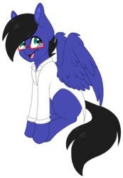 Size: 828x1200 | Tagged: safe, artist:melodytheartpony, oc, pegasus, pony, clothes, costume, cute, glasses, halloween, holiday, male, old art, science, solo