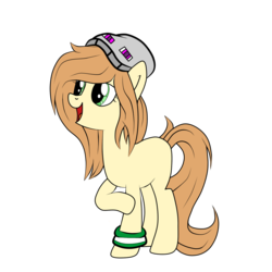 Size: 1200x1200 | Tagged: safe, artist:arrgus-korr, oc, oc only, earth pony, pony, base used, bracelet, cap, female, full body, gamer, hat, jewelry, mare, simple background, solo, transparent background, vector