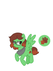 Size: 1280x1707 | Tagged: safe, artist:sandwichbuns, oc, oc only, oc:catscratch, pegasus, pony, female, glasses, mare, simple background, solo, transparent background