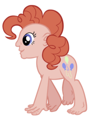 Size: 694x905 | Tagged: safe, artist:extrachromosome1997, pinkie pie, pony, g4, abomination, cannot unsee, creepy, cursed image, downvote bait, feet, help me, high octane nightmare fuel, human head, kill it with fire, kill me, monster, nightmare fuel, no tail, not salmon, oh god, pinkie being pinkie, reverse anthro, simple background, transparent background, wat, what has magic done, what has science done, why, wtf
