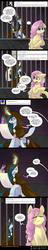 Size: 750x3900 | Tagged: safe, artist:cosmalumi, fluttershy, oc, oc:bright eyes, pony, tumblr:ask queen moon, g4, comic