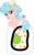 Size: 937x1500 | Tagged: safe, artist:cloudy glow, cozy glow, seapony (g4), g4, cozybetes, cute, female, food, micro, ponies in food, ponies in sushi, seaponified, seapony cozy glow, simple background, solo, species swap, sushi, tongue out, transparent background
