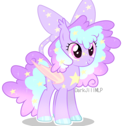 Size: 4198x4323 | Tagged: safe, artist:darkjillmlp123, oc, oc only, bat pony, pony, absurd resolution, bow, female, hair bow, mare, simple background, solo, transparent background