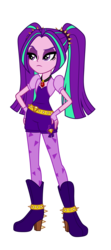 Size: 1200x2700 | Tagged: safe, artist:traachon, derpibooru exclusive, adagio dazzle, aria blaze, equestria girls, g4, adagio dazzle's boots, bolero jacket, boots, clothes, clothes swap, female, fingerless gloves, frown, gem, gloves, hand on hip, high heel boots, jewelry, leggings, pendant, pigtails, romper, shoes, simple background, siren gem, solo, transparent background, twintails, vector