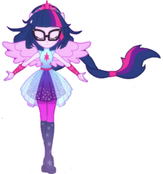 Size: 1915x2048 | Tagged: safe, edit, edited screencap, editor:php77, screencap, sci-twi, twilight sparkle, human, equestria girls, equestria girls specials, g4, my little pony equestria girls: better together, my little pony equestria girls: forgotten friendship, background removed, female, simple background, solo, transparent background