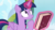 Size: 1600x900 | Tagged: safe, screencap, twilight sparkle, alicorn, pony, g4, season 9, the point of no return, book, female, magic, magic aura, mare, solo, telekinesis, twilight sparkle (alicorn), waterfall