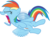Size: 5241x3882 | Tagged: safe, artist:frownfactory, rainbow dash, pegasus, pony, flight to the finish, g4, .svg available, eyes closed, faic, female, mare, open mouth, simple background, solo, svg, transparent background, vector, wings, yelling