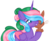 Size: 1388x1152 | Tagged: safe, artist:angelamusic13, oc, oc only, alicorn, pony, rabbit, alicorn oc, female, mare, simple background, solo, transparent background, two toned wings