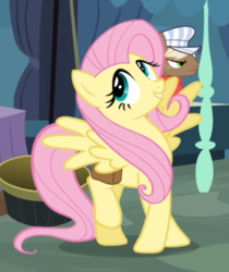 Size: 531x631 | Tagged: safe, screencap, fluttershy, pegasus, pony, g4, putting your hoof down, beautiful, cropped, cute, female, mare, saddle bag, shyabetes, solo focus, spread wings, wings
