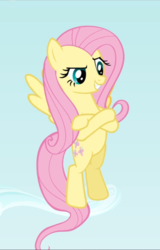 Size: 602x939 | Tagged: safe, screencap, fluttershy, pegasus, pony, putting your hoof down, assertive fluttershy, cropped, crossed hooves, female, flying, mare, new fluttershy, raised eyebrow, smiling, smirk, smug, solo, spread wings, wings