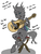 Size: 559x744 | Tagged: artist needed, safe, changeling, behind blue eyes, drawthread, guitar, simple background, singing, solo, song reference, stool, the who, white background