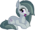 Size: 7073x6081 | Tagged: safe, artist:cyanlightning, marble pie, earth pony, pony, g4, .svg available, absurd resolution, chest fluff, cute, ear fluff, female, flower, lidded eyes, looking at you, marblebetes, mare, mouth hold, prone, simple background, sitting, solo, transparent background, vector