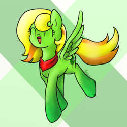 Size: 1500x1500 | Tagged: safe, artist:mimicproductions, oc, oc only, oc:beauty leaf, pegasus, pony, clothes, female, mare, solo