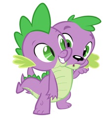 Size: 3409x3957 | Tagged: safe, artist:reaper2545, spike, spike the regular dog, dog, dragon, equestria girls, g4, conjoined, fused, fusion, high res, literally, multiple heads, simple background, two heads, two heads are better than one, we have become one, white background