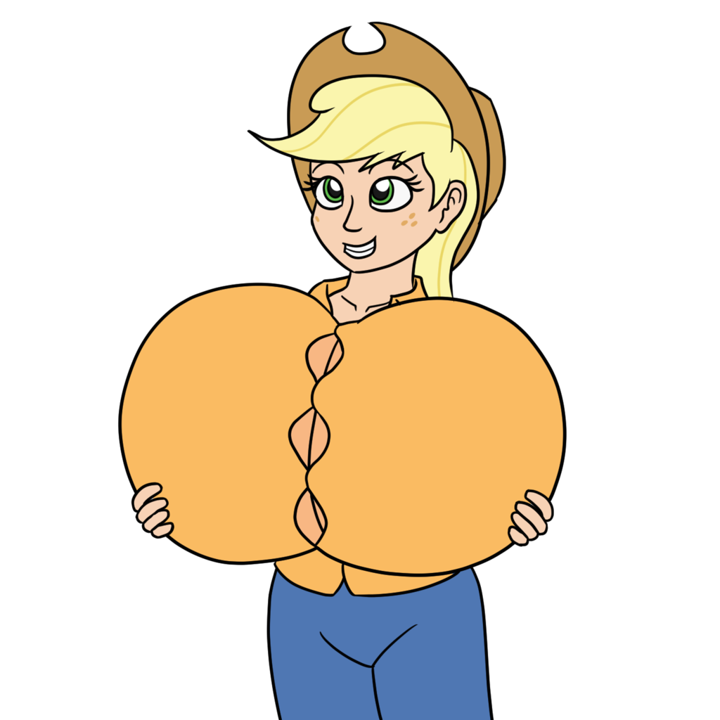 1999670 - safe, artist:mkogwheel, applejack, human, g4, april fools, big  breasts, breasts, busty applejack, huge breasts, humanized, impossibly  large breasts - Derpibooru