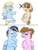 Size: 1537x2048 | Tagged: safe, artist:f-ishycookies, artist:kindheart525, oc, oc only, oc:angel cake, oc:confetti surprise, oc:lightning bolt, oc:marzipan, pegasus, pony, kindverse, anatomically incorrect, baby, baby pony, female, filly, glasses, husband and wife, incorrect leg anatomy, male, mare, mute, offspring, offspring's offspring, parent:cheese sandwich, parent:oc:confetti surprise, parent:oc:lightning bolt, parent:pinkie pie, parent:rainbow dash, parent:soarin', parents:cheesepie, parents:oc x oc, parents:soarindash, siblings, stallion, twins