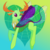 Size: 900x900 | Tagged: safe, artist:enigmadoodles, thorax, changedling, changeling, g4, cute, gradient background, heart, heart background, king thorax, male, solo, thorabetes