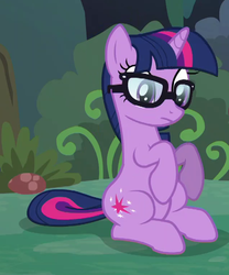 Size: 636x765 | Tagged: safe, screencap, sci-twi, twilight sparkle, pony, unicorn, equestria girls, equestria girls specials, g4, my little pony equestria girls: better together, my little pony equestria girls: spring breakdown, cropped, cutie mark, equestria girls ponified, female, glasses, mare, ponified, sitting, solo, unicorn sci-twi