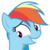 Size: 2516x2508 | Tagged: safe, artist:kota, derpibooru exclusive, rainbow dash, pegasus, pony, equestria girls, equestria girls specials, g4, my little pony equestria girls: better together, my little pony equestria girls: spring breakdown, faic, female, high res, mare, nervous, simple background, solo, transparent background, vector