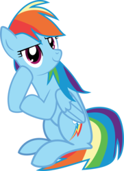 Size: 929x1284 | Tagged: safe, artist:crystalmagic6, rainbow dash, pegasus, pony, equestria girls, g4, spring breakdown, angry eyes, female, human pony dash, mare, simple background, sitting, smiling, solo, transparent, transparent background, vector