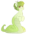 Size: 2500x3000 | Tagged: safe, artist:fluffyxai, oc, oc only, oc:matcha swirls, lamia, original species, snake, bedroom eyes, chest fluff, ear fluff, fangs, high res, smiling, solo, tail