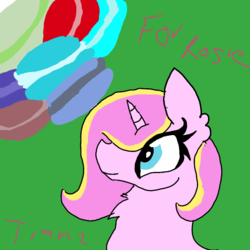 Size: 768x768 | Tagged: safe, artist:tian, oc, oc only, pony, unicorn, female, mare, solo