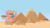 Size: 705x393 | Tagged: safe, artist:8-bitbrony, somnambula, pegasus, pony, g4, beautiful, desert, female, flying, hope, looking at you, mare, pixel art, pyramid, sky, solo, wings